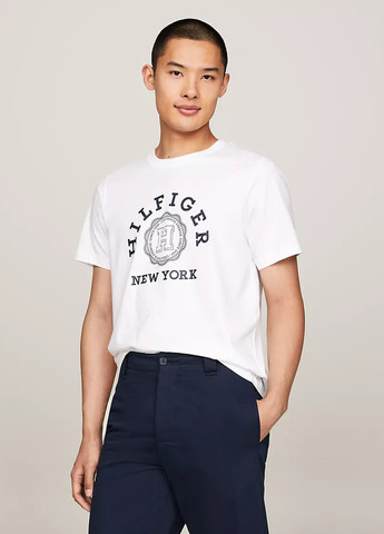 Біла футболка Tommy Hilfiger