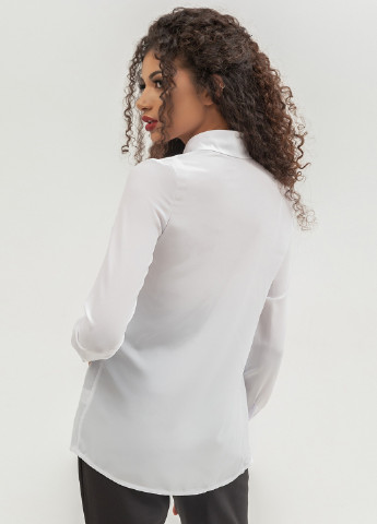 Белая демисезонная блуза Azuri
