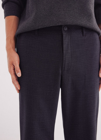 Темно-серые классические, кэжуал демисезонные классические брюки Springfield