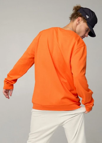 Оранжевый свитшот мужской oversize /no flis/ YAPPI (252259253)