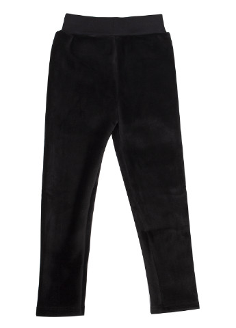 Черные кэжуал демисезонные зауженные брюки Pelin kids