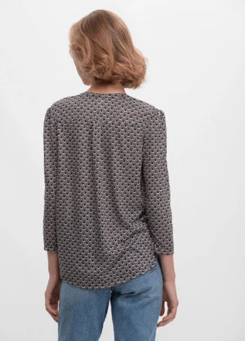 Чорно-біла блуза демісезон,чорний білий, H&M