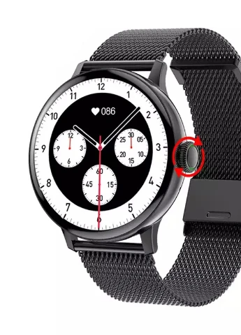Розумний годинник Smart DT88 Pro Plus Black UWatch (255288282)