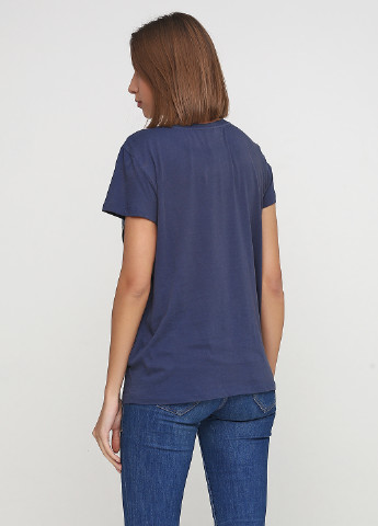 Синяя летняя футболка Ralph Lauren