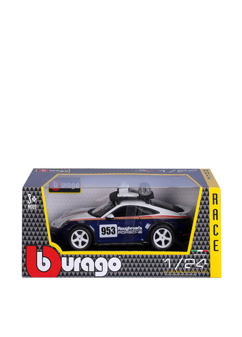 Автомодель Porsche 911 Dakar, 12,45х24,2х10,2 см Bburago (292952080)