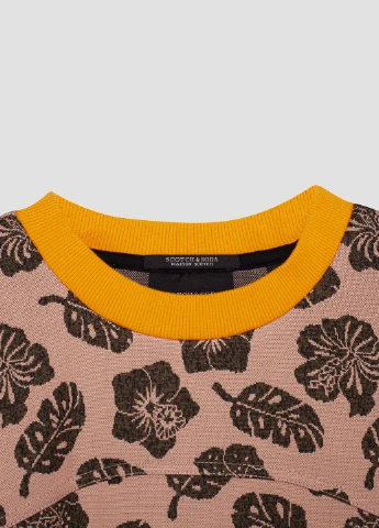 Комбінований світшот Scotch & Soda квітковий (255919428)