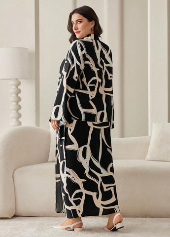 Костюм (блуза, юбка) SHEIN (366512685)