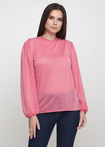 Розовая демисезонная блуза ANVI
