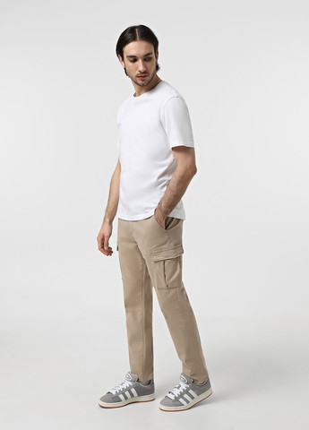 Бежевые кэжуал демисезонные карго брюки Napapijri