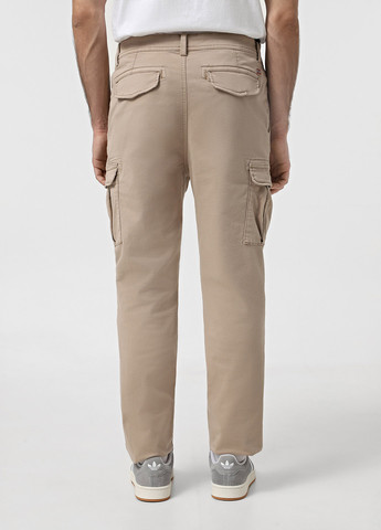 Бежевые кэжуал демисезонные карго брюки Napapijri