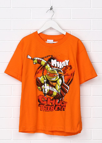 Помаранчева літня футболка з коротким рукавом Nickelodeon