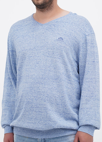 Голубой демисезонный свитер пуловер State of Art