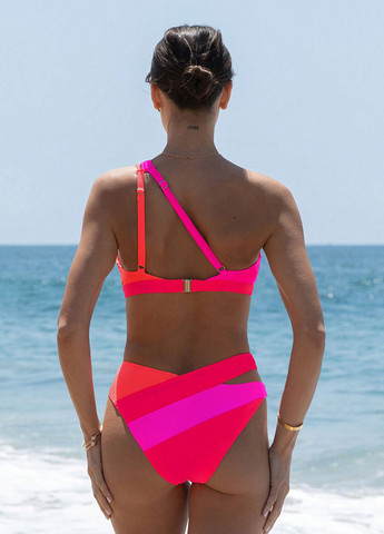 Комбінований літній купальник (ліф, трусики) топ, роздільний SHEIN