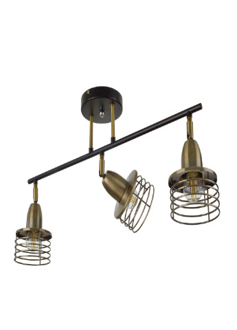 Светильник спот HTL-212/3 E27 AB/CH Brille (193196068)