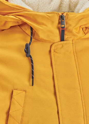 Жовта зимня куртка Jack & Jones