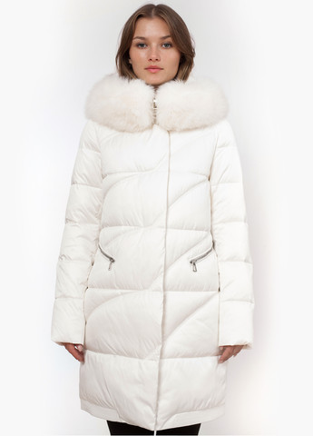 Молочная демисезонная куртка куртка-пальто ZLLY
