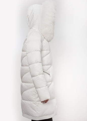 Молочная демисезонная куртка куртка-пальто ZLLY