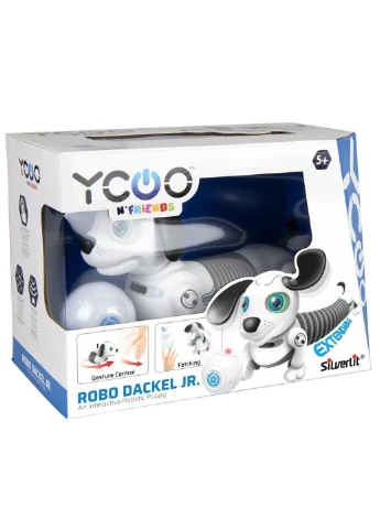 Інтерактивна іграшка робот-собака DACKEL JUNIOR (88578) Silverlit (254068144)