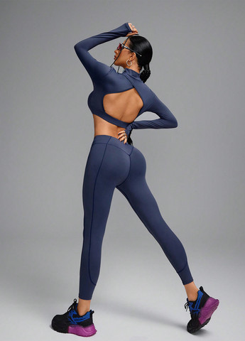 Спортивный костюм (топ, штаны) SHEIN (332389646)