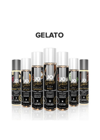 Смазка на водной основе GELATO CremeBrulee (120мл) без сахара, парабенов и пропиленгликоля System JO (254583251)