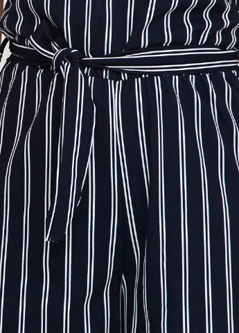 Комбинезон Prato комбинезон-брюки полоска тёмно-синий кэжуал