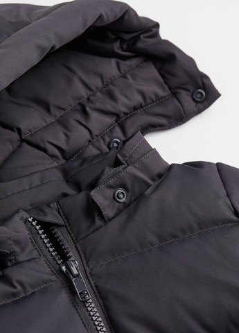 Темно-серый зимний Пуховик H&M