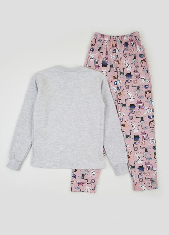 Комбінована зимня піжама (світшот, штани) dexter's