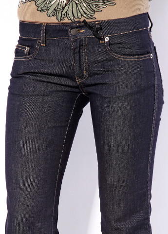 Темно-синие демисезонные прямые джинсы Valentino