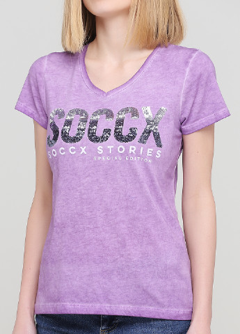 Бузкова літня футболка Soccx