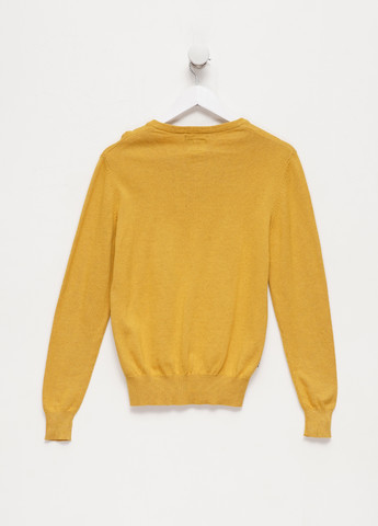 Желтый демисезонный пуловер пуловер Terranova