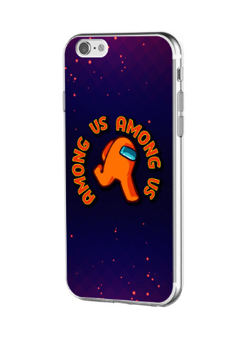 Чохол силіконовий Apple Iphone 11 Амонг Ас Помаранчевий (Among Us Orange) (9230-2408) MobiPrint (219558907)