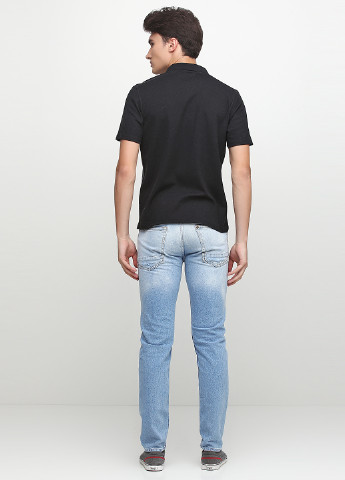 Джинси H&M прямі блакитні джинсові