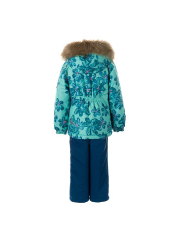 М'ятний зимній комплект зимовий (куртка + напівкомбінезон) marvel Huppa