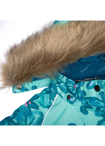 М'ятний зимній комплект зимовий (куртка + напівкомбінезон) marvel Huppa