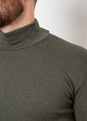Оливковий (хакі) демісезонний светр чоловічий джемпер ISSA PLUS GN4-56