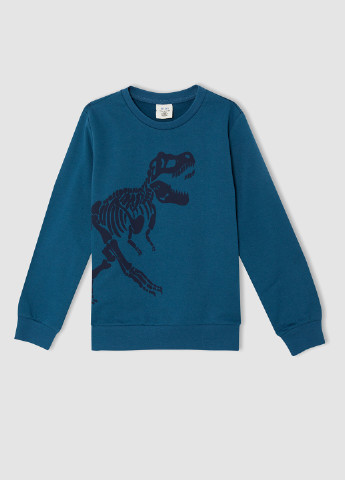 Костюм (світшот, штани) DeFacto динозавр комбінований трикотаж, бавовна