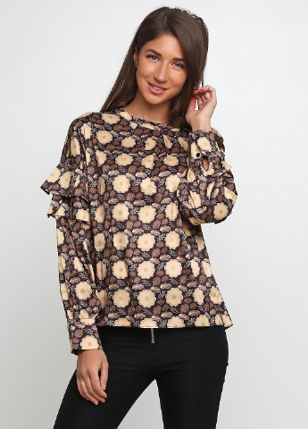 Оливкова (хакі) демісезонна блуза Zara