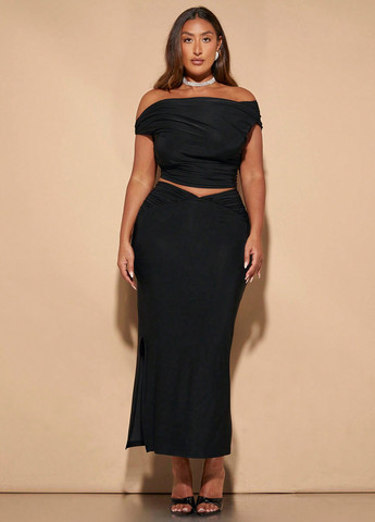 Костюм (топ, юбка) SHEIN (316758330)