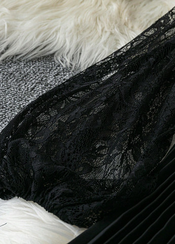 Комбінезон SHEIN комбінезон-брюки однотонний чорний святковий, вечірній поліестер