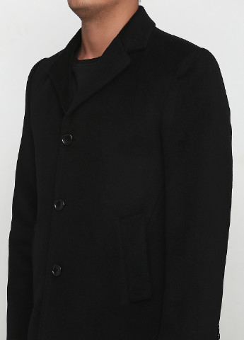 Черное демисезонное Пальто Carl Gross