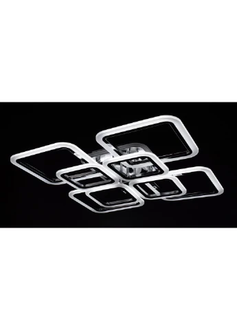 Люстра потолочная LED с пультом A2400/4+4-RGB-ch Хром 11х59х59 см. Sunnysky (253627125)