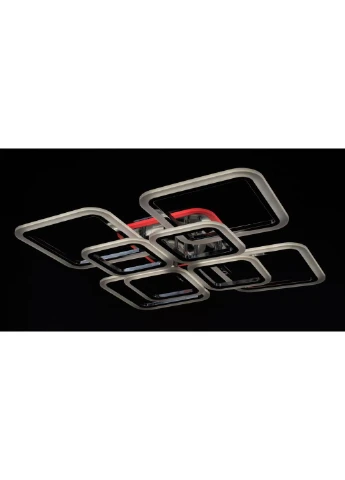 Люстра потолочная LED с пультом A2400/4+4-RGB-ch Хром 11х59х59 см. Sunnysky (253627125)
