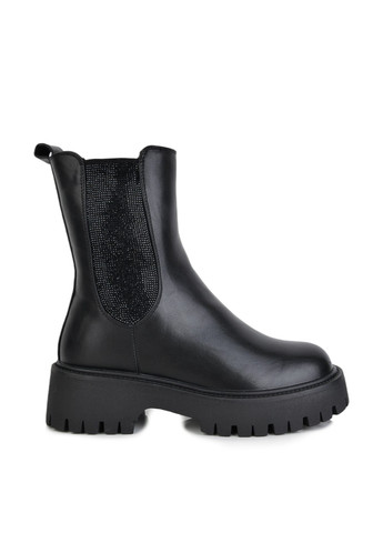 Зимние ботинки Loretta со стразами из искусственной кожи