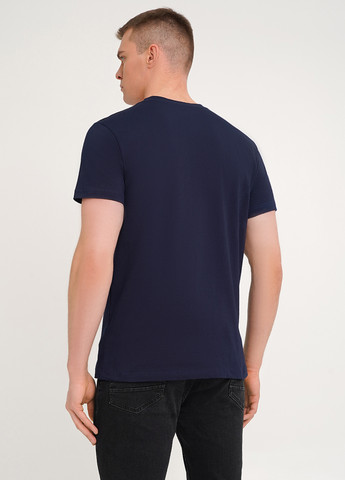 Темно-синя чоловіча футболка KASTA design