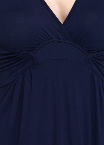 Синее кэжуал платье Zara однотонное