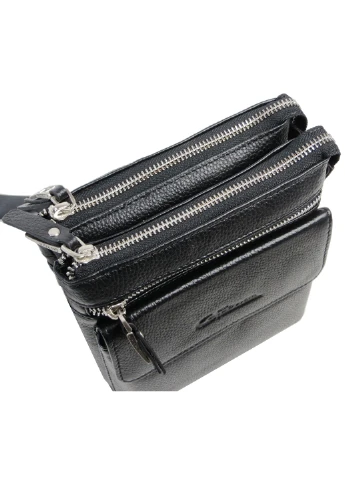Мужская кожаная сумка 18,5х15,5х9 см Giorgio Ferretti (255710187)