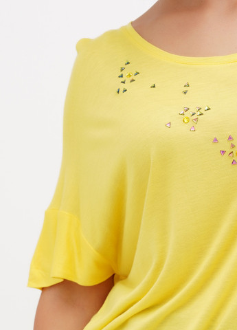 Жовта блуза Sassofono