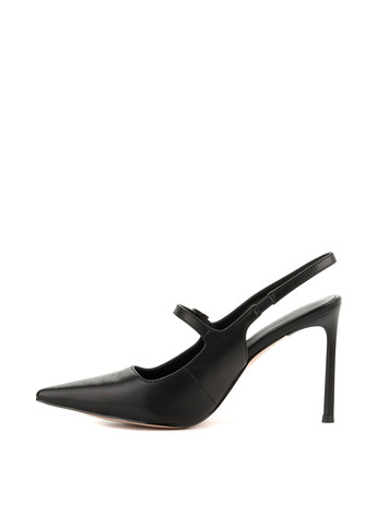 Le'BERDES Туфлі слінгбекі чорний з натуральна шкіра, україна — літо (360795530)