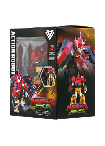 Ігрова фігурка РАПТОР ТРОН, 12,7 см DINOSTER (331737362)