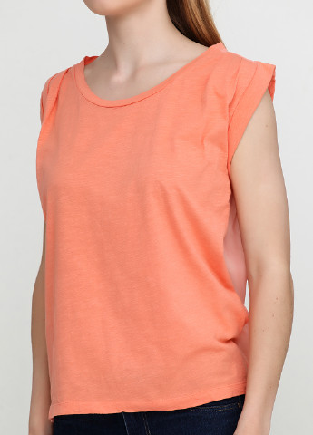Оранжевая блуза Only
